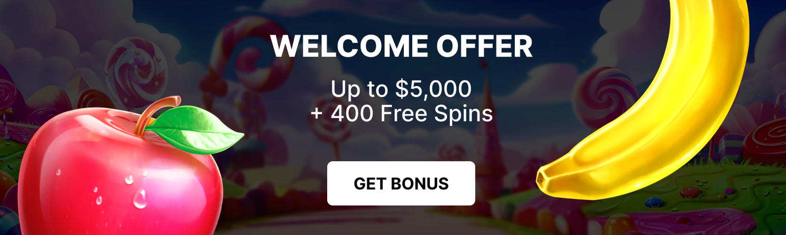 Casino and friends banner